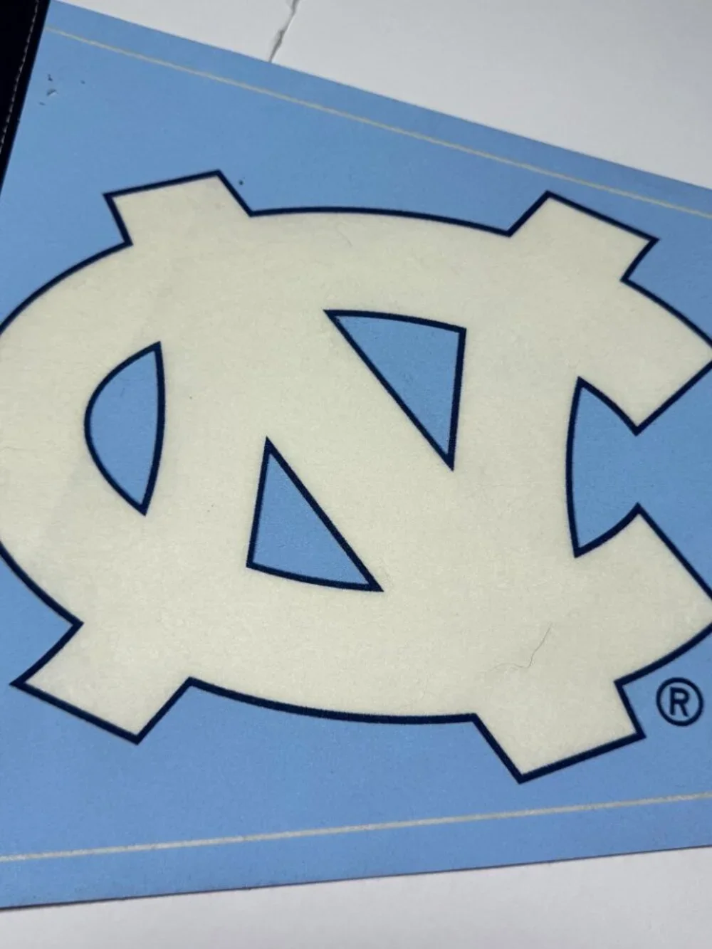 North Carolina Tar Heels Pennant 12x30 Flag Felt Banner Mancave College NCAA